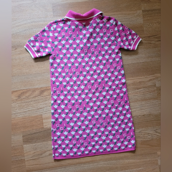 Gucci Jacquard Polo Dress - Picture 2 of 3